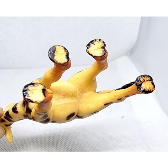 Giraffe Miniature Plastic Toy Home Decor Shelf Sitter Collectible Gift - Picture 6 of 12
